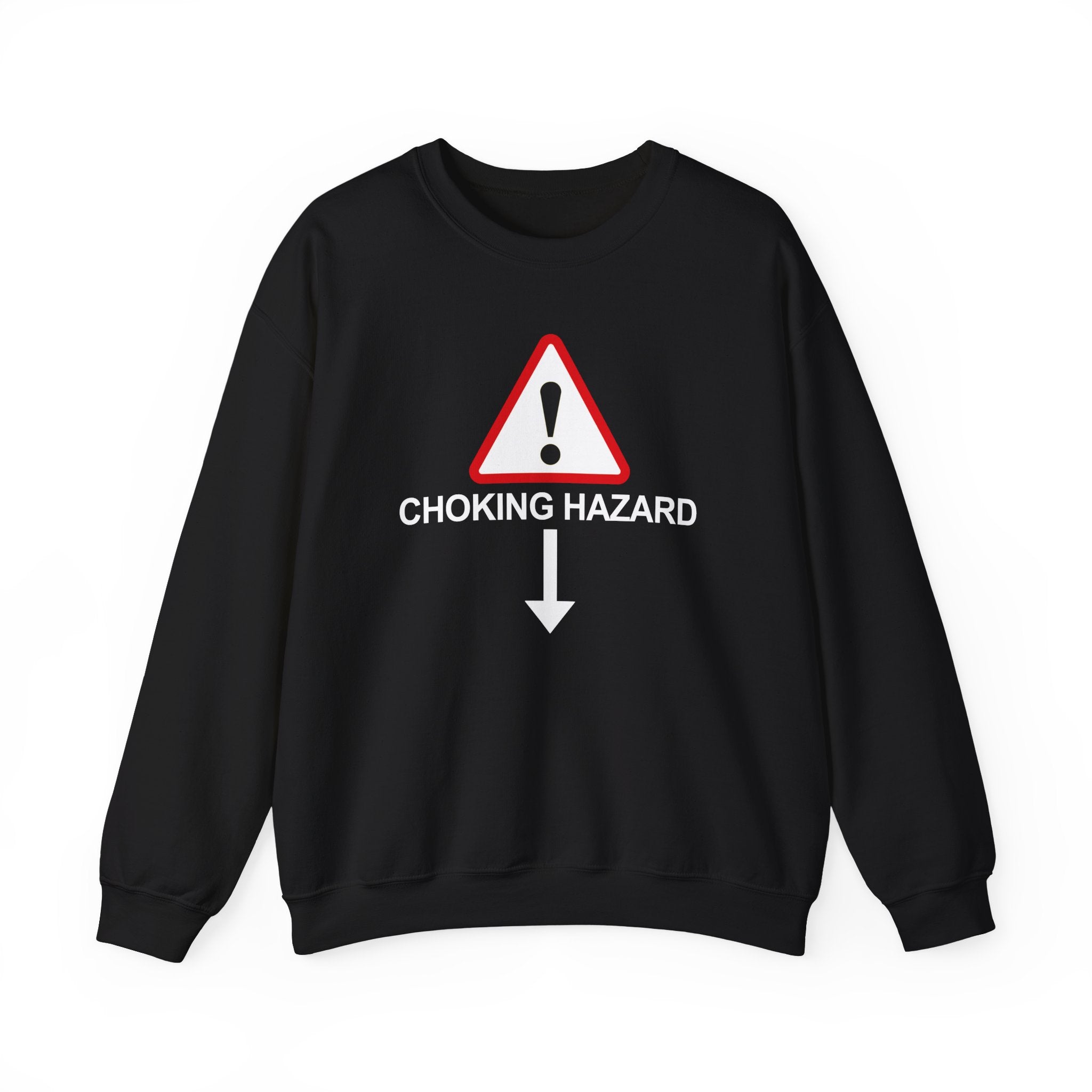 CHOKING HAZARD CREWNECK